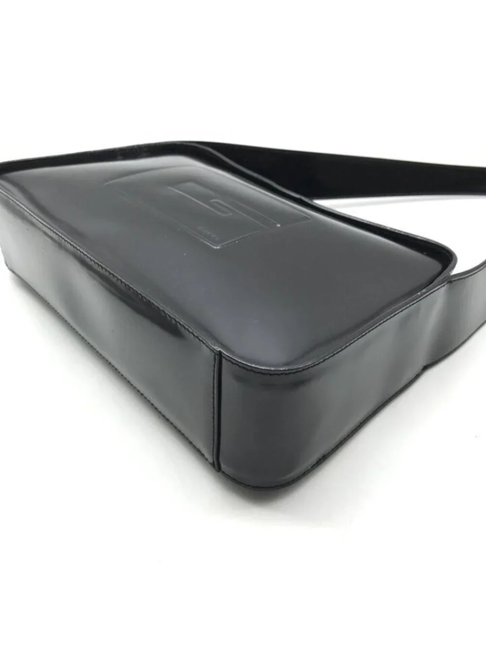 Gucci Patent Leather Tom Ford Era Bag Black Bag